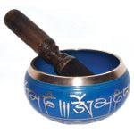 5" Black Singing Bowl