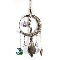 Moon & Broom Wall Hanging