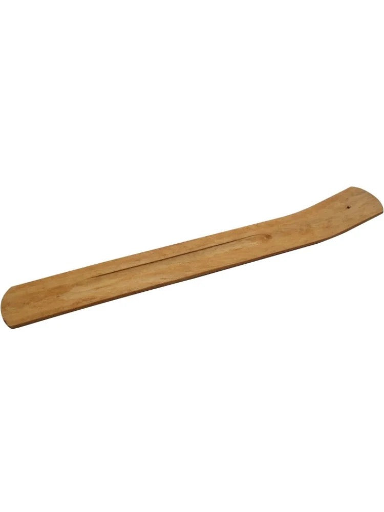 Wood Boat Incense Burner