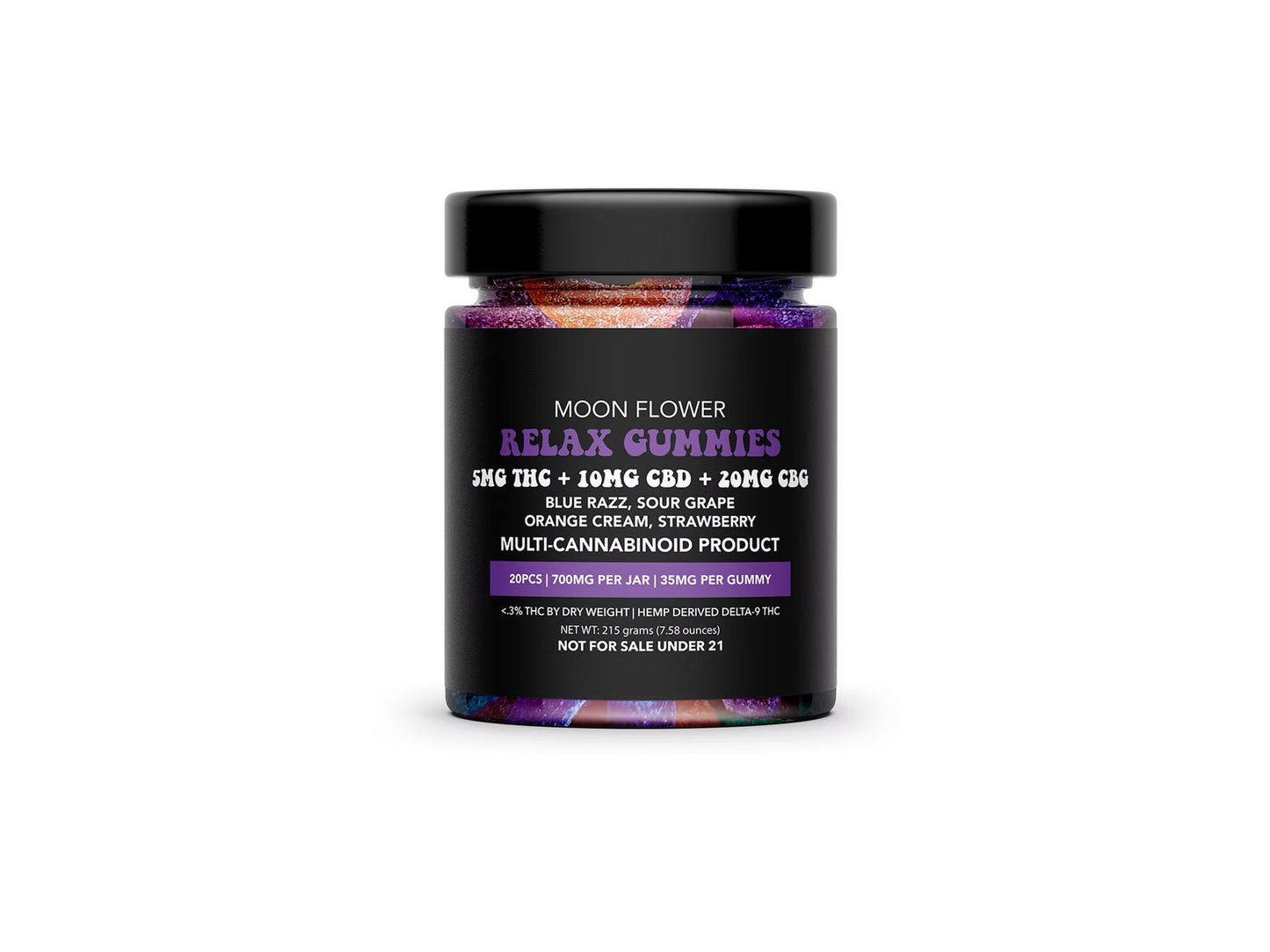 Moon Flower Mood Food Gummies