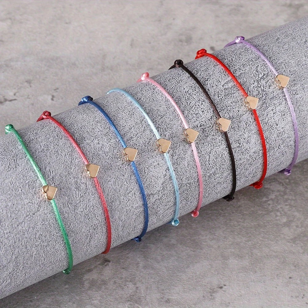 Boho Chic Heart Anklet