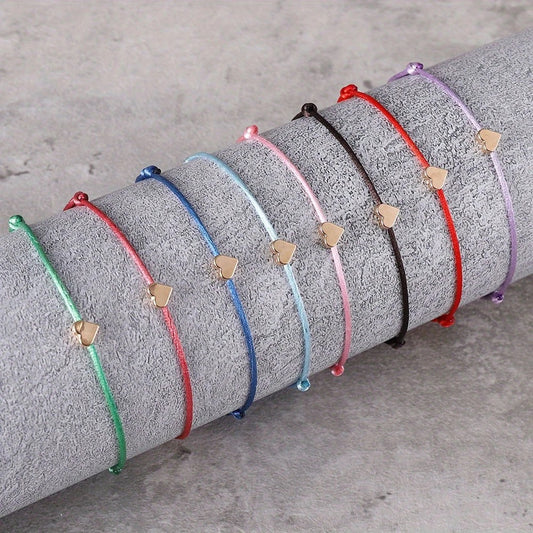 Boho Chic Heart Anklet