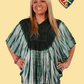PSYCHEDELIC SOUL EMBROIDERED TYE DYE BLOUSE